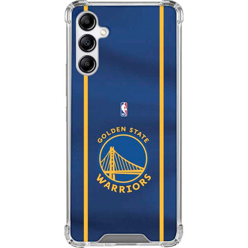 NBA Golden State Warriors Jersey Galaxy A15 5G Clear Case